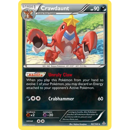 Crawdaunt (Holo)