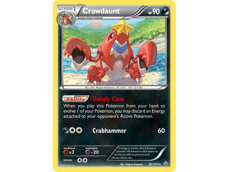 Crawdaunt (Holo)