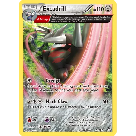 Excadrill (Reverse Holo)