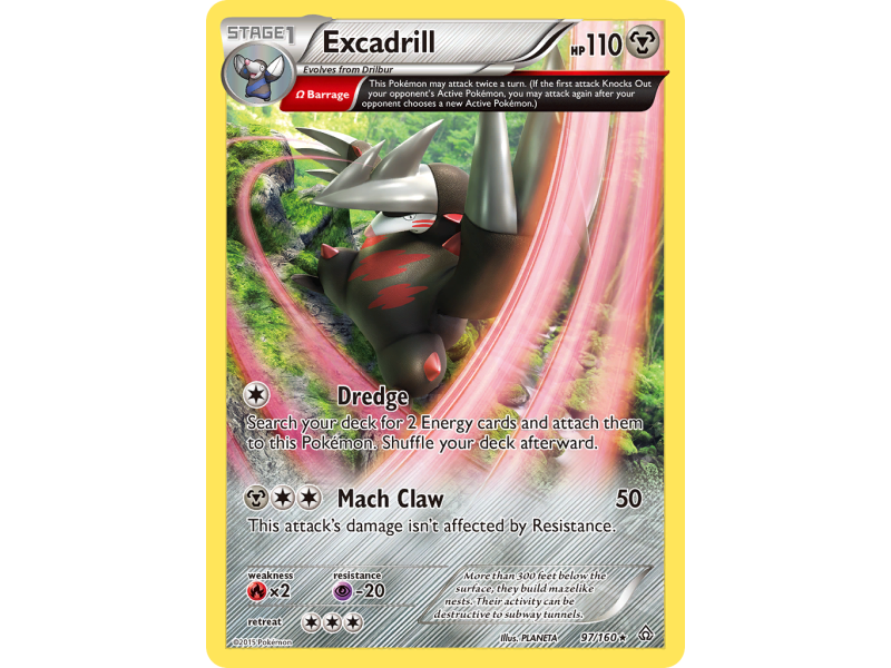 Excadrill (Reverse Holo)