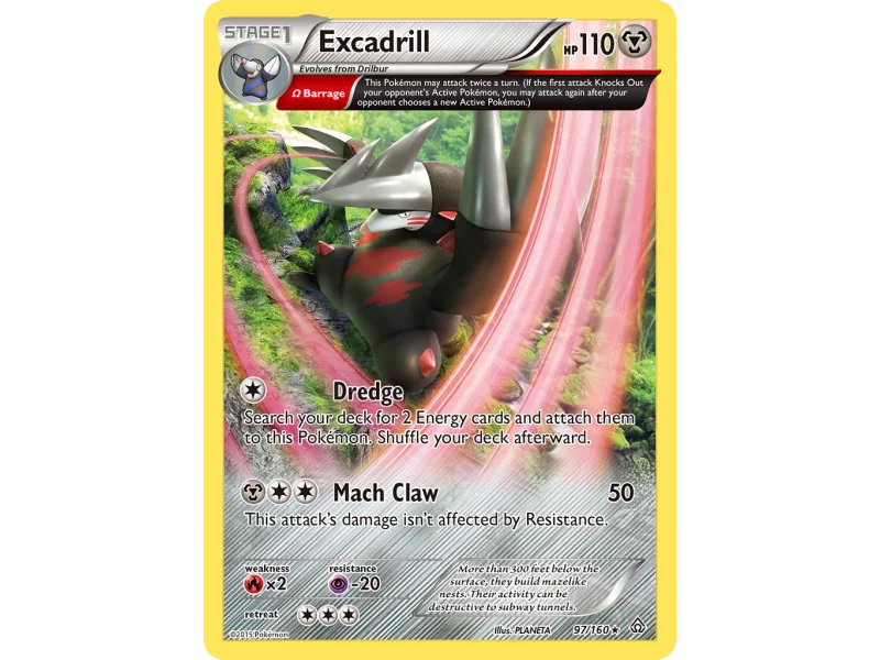 Excadrill (Reverse Holo)
