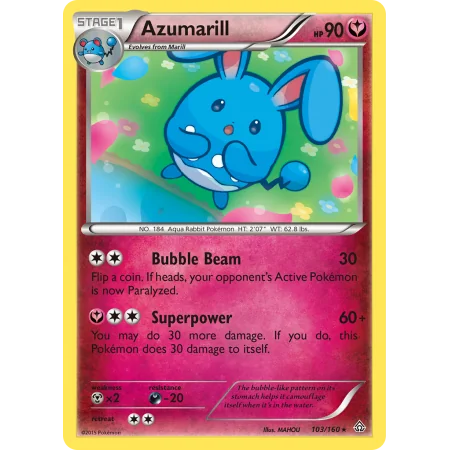 Azumarill (Reverse Holo)