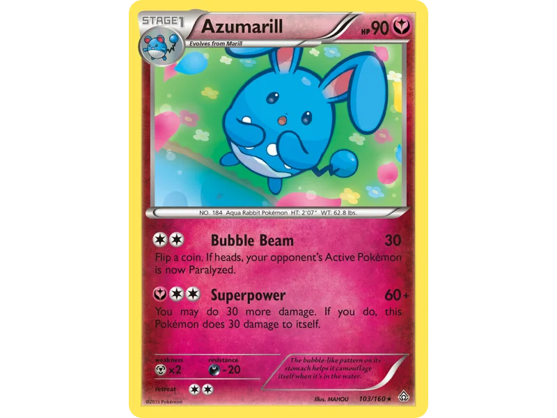 Azumarill (Reverse Holo)