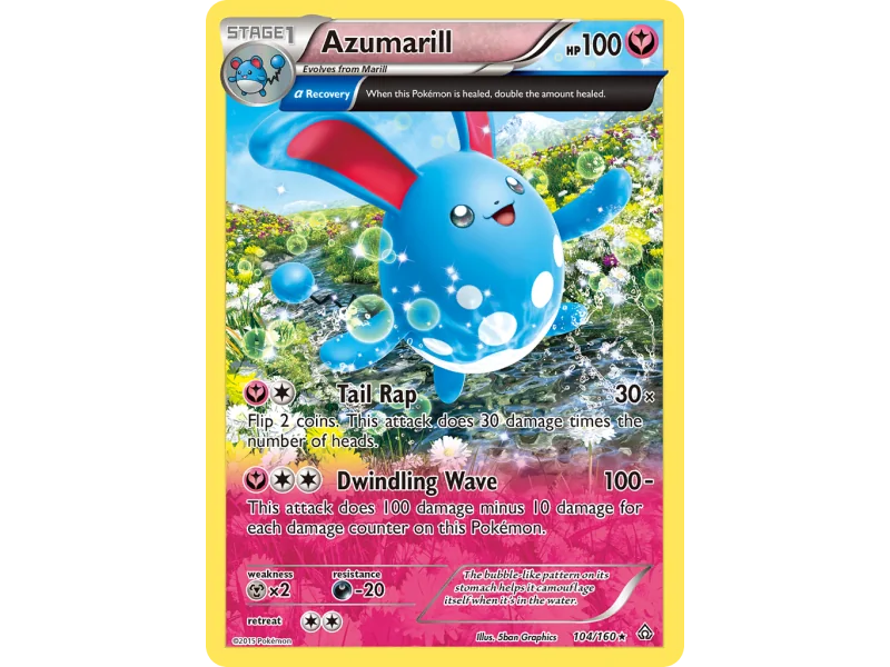 Azumarill (Reverse Holo)