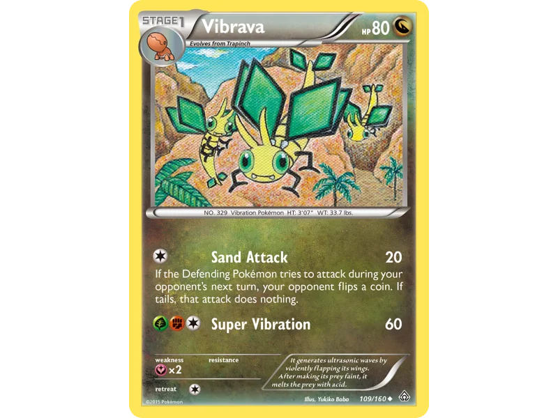 Vibrava (Reverse Holo)