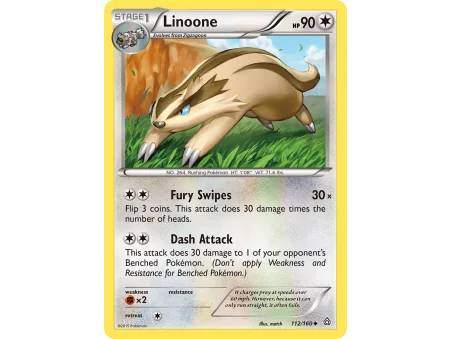 Linoone (Reverse Holo)