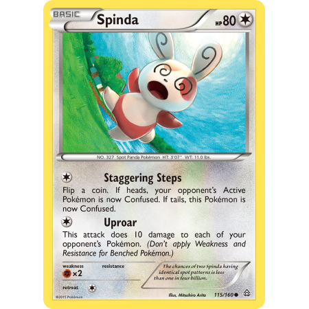 Spinda (Reverse Holo)