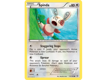 Spinda (Reverse Holo)
