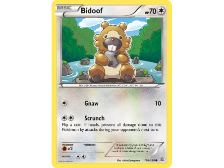 Bidoof (Reverse Holo)