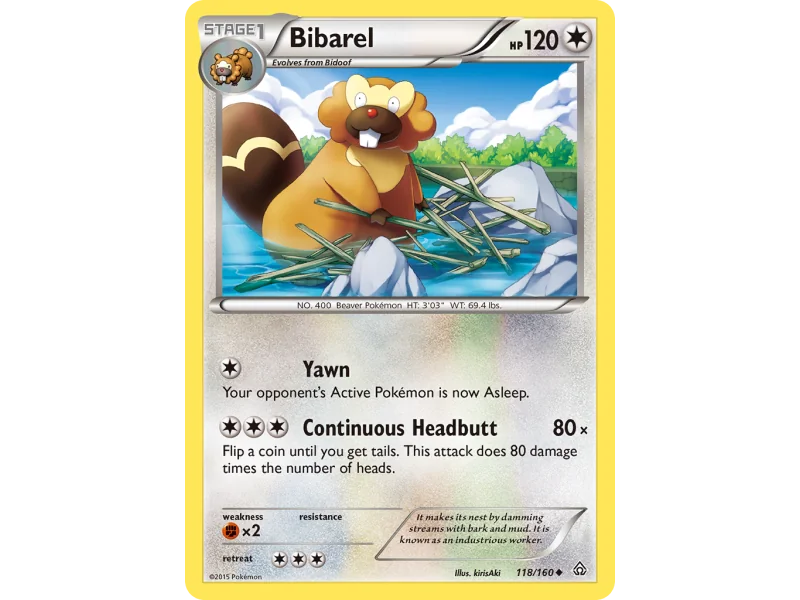 Bibarel (Reverse Holo)