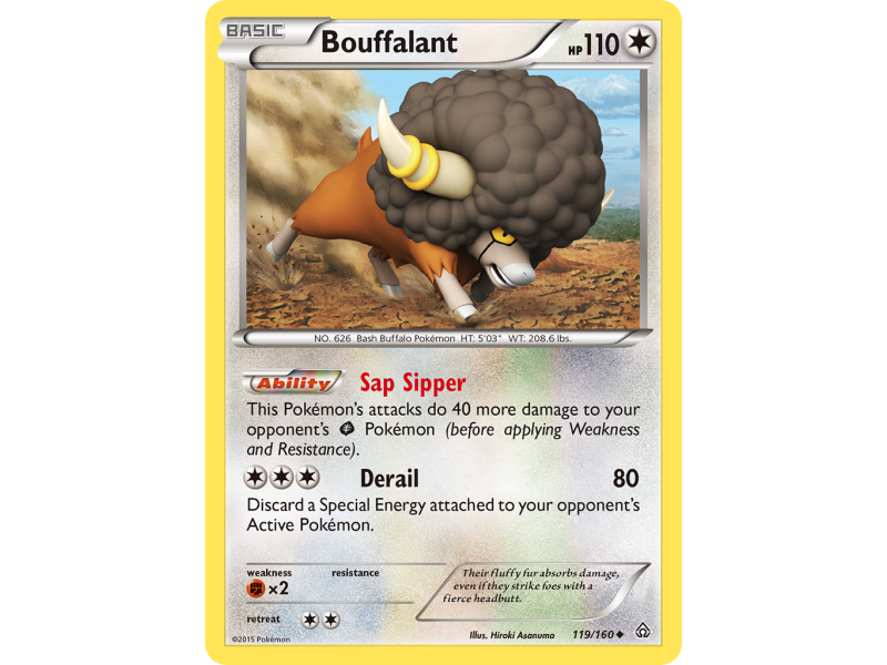 Bouffalant (Reverse Holo)