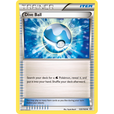 Dive Ball (Reverse Holo)