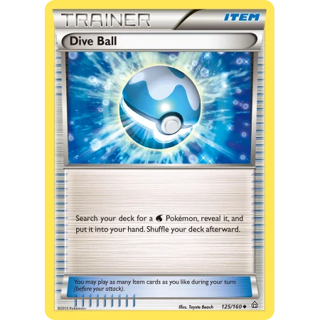 Dive Ball (Reverse Holo)