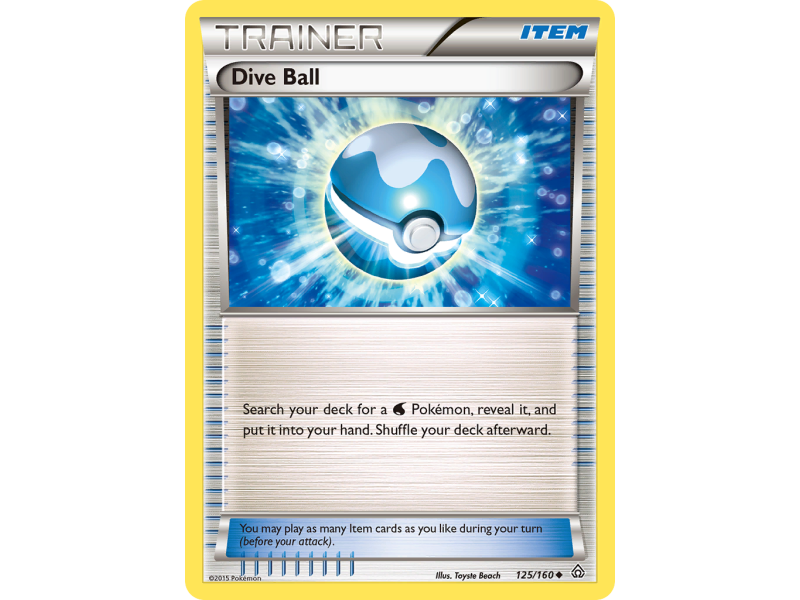 Dive Ball (Reverse Holo)