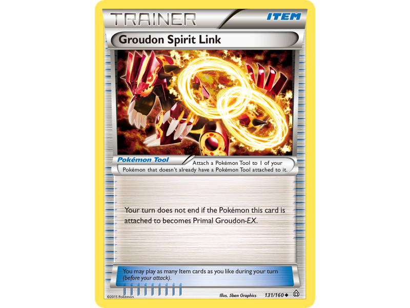 Groudon Spirit Link (Reverse Holo)