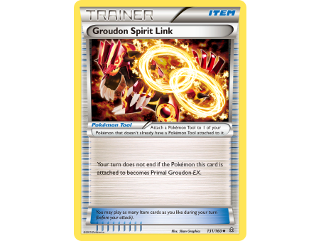 Groudon Spirit Link (Reverse Holo)