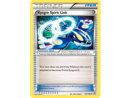 Kyogre Spirit Link (Reverse Holo)