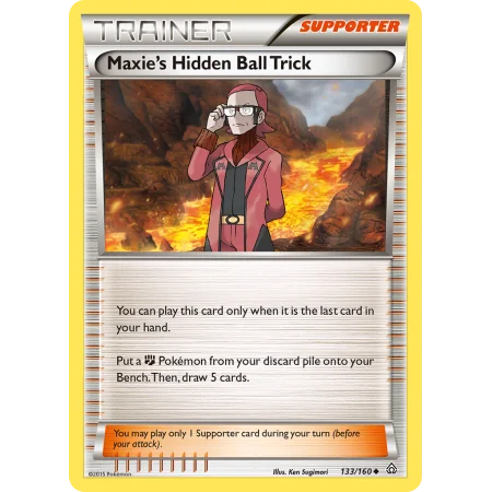 Maxie's Hidden Ball Trick (Reverse Holo)