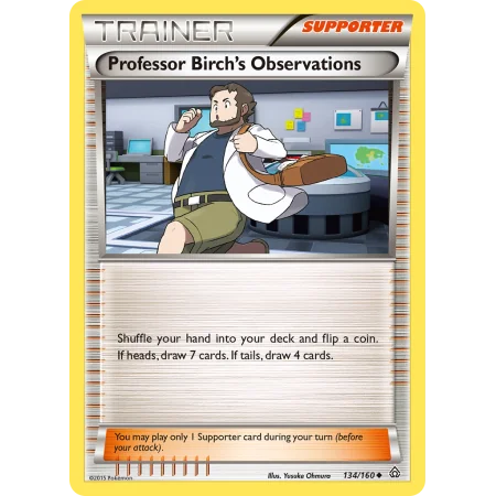 Professor Birch's Observations (Reverse Holo)