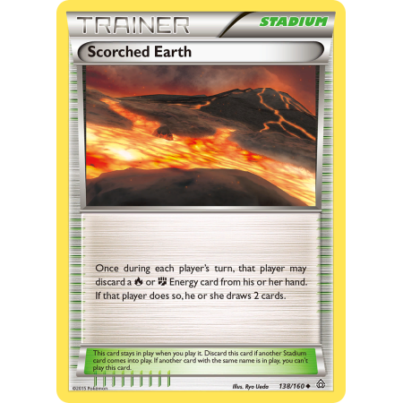 Scorched Earth (Reverse Holo)