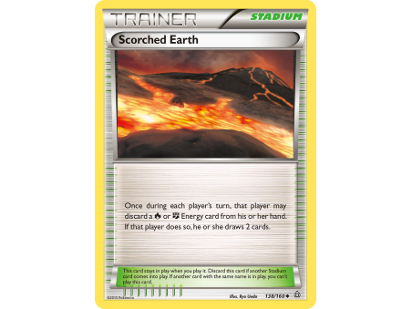 Scorched Earth (Reverse Holo)