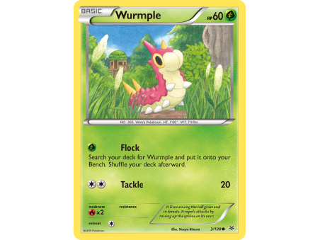 Wurmple (Reverse Holo)