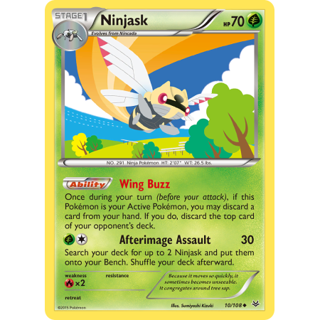 Ninjask (Reverse Holo)