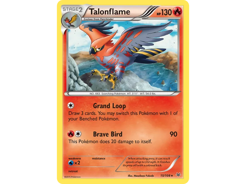 Talonflame (Reverse Holo)