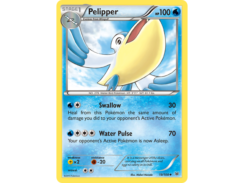 Pelipper (Reverse Holo)