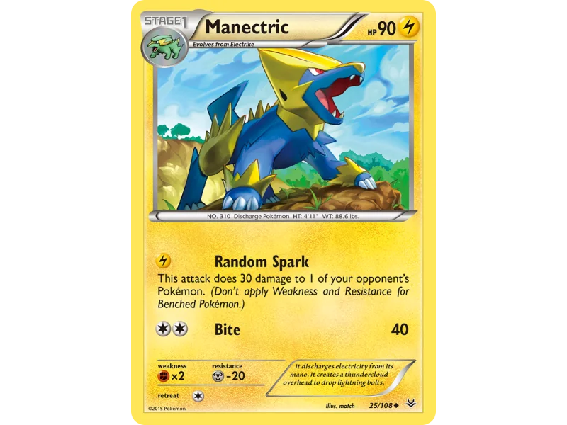 Manectric (Reverse Holo)