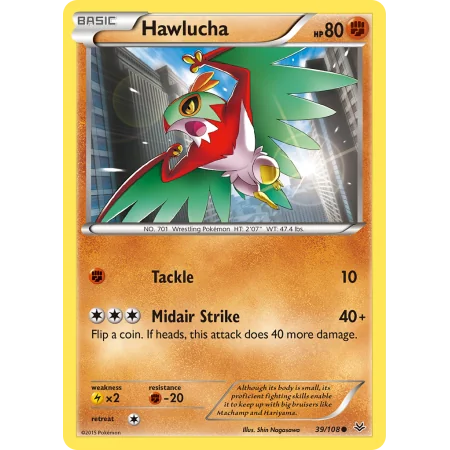 Hawlucha (Reverse Holo)