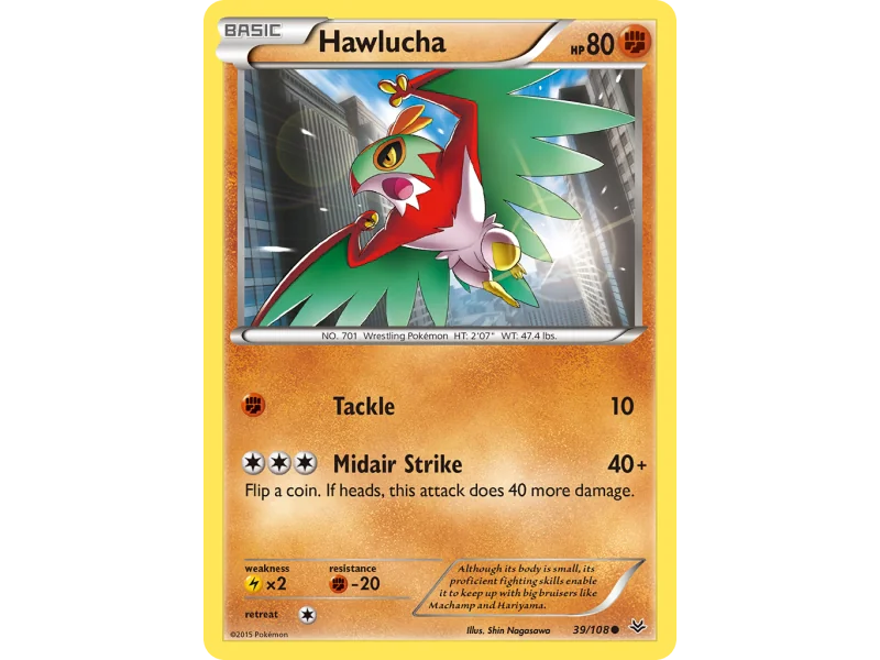 Hawlucha (Reverse Holo)