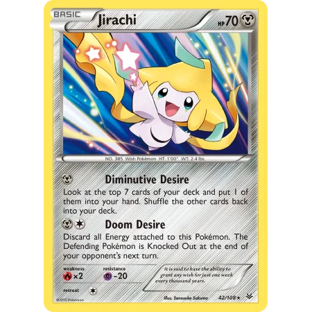Jirachi (Reverse Holo)