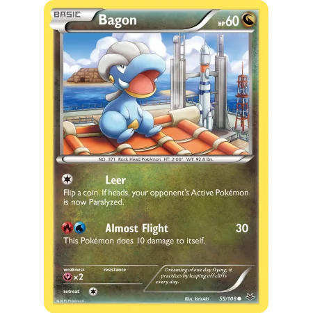 Bagon (Reverse Holo)