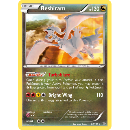 Reshiram (Reverse Holo)