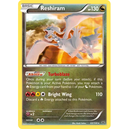 Reshiram (Reverse Holo)