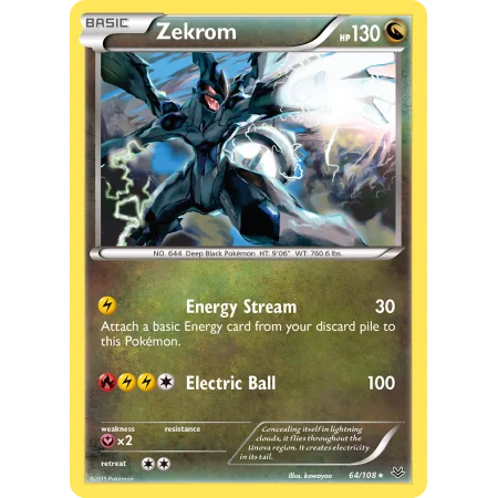 Zekrom (Reverse Holo)