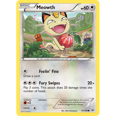 Meowth (Reverse Holo)