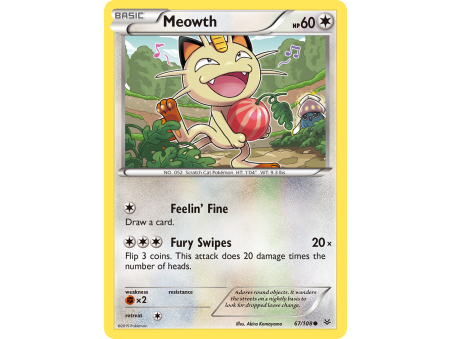 Meowth (Reverse Holo)