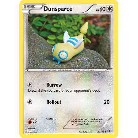 Dunsparce (Reverse Holo)