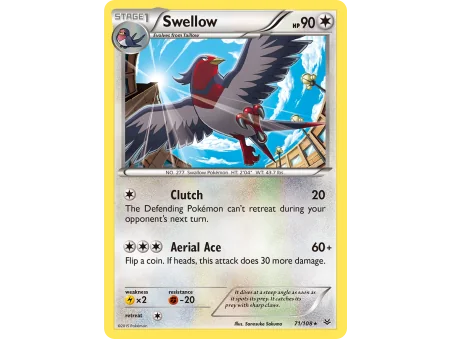 Swellow (Reverse Holo)