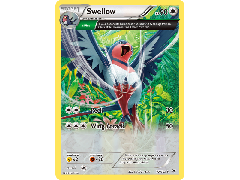 Swellow (Reverse Holo)