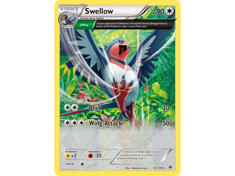 Swellow (Reverse Holo)