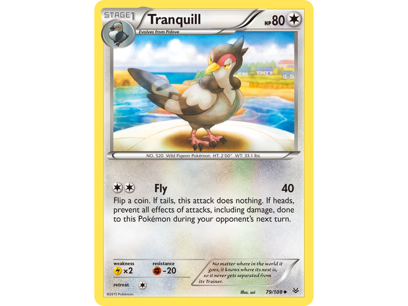 Tranquill (Reverse Holo)