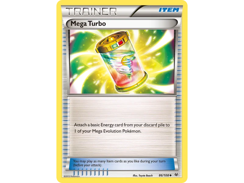 Mega Turbo (Reverse Holo)