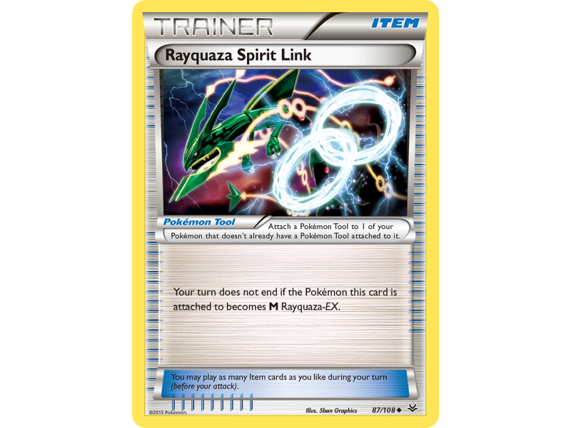 Rayquaza Spirit Link (Reverse Holo)