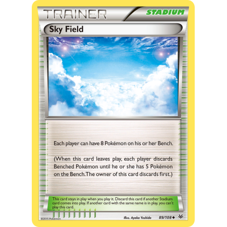 Sky Field (Reverse Holo)