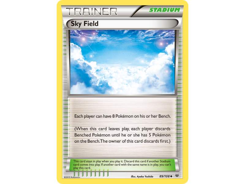 Sky Field (Reverse Holo)