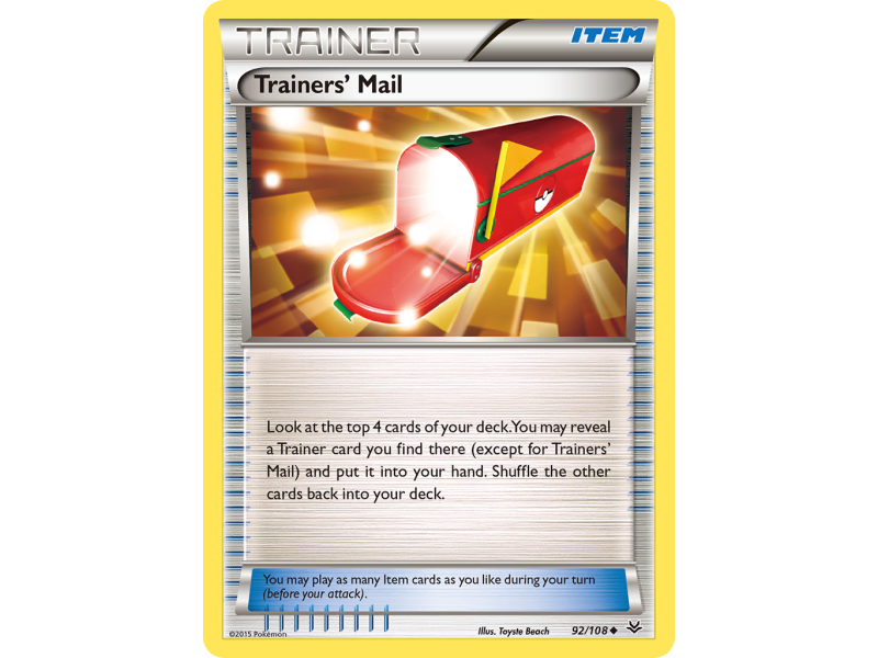 Trainers' Mail (Reverse Holo)