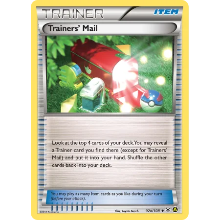 Trainers' Mail (Reverse Holo)